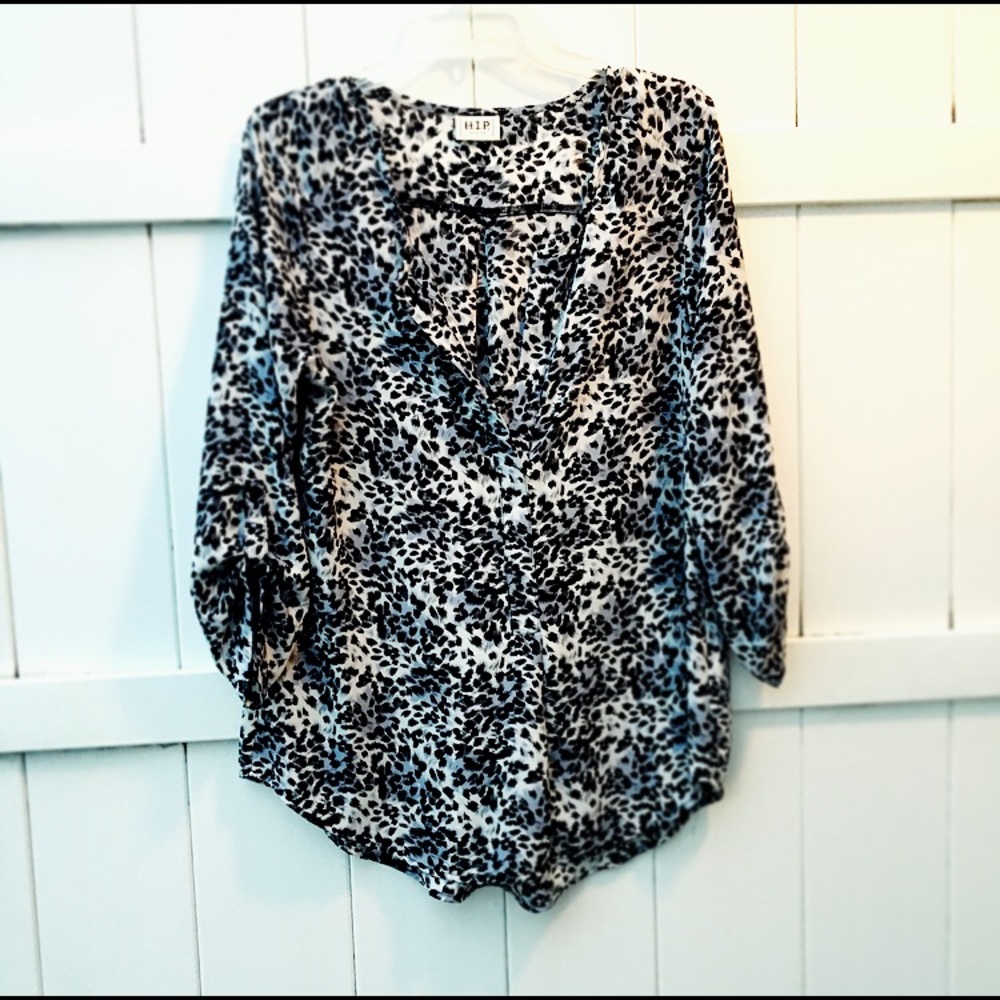 3/4 Sleeve Dressy Blouse
